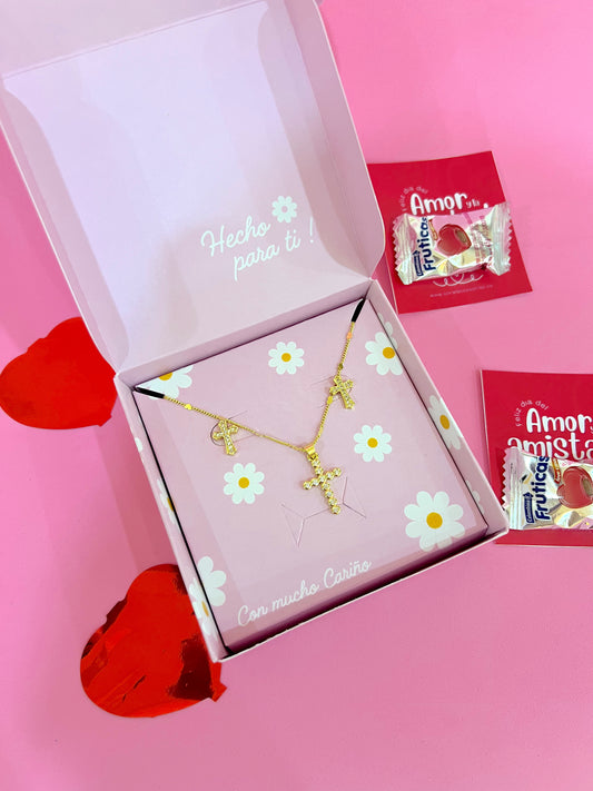 Cadena + Topos + Cajita Regalo