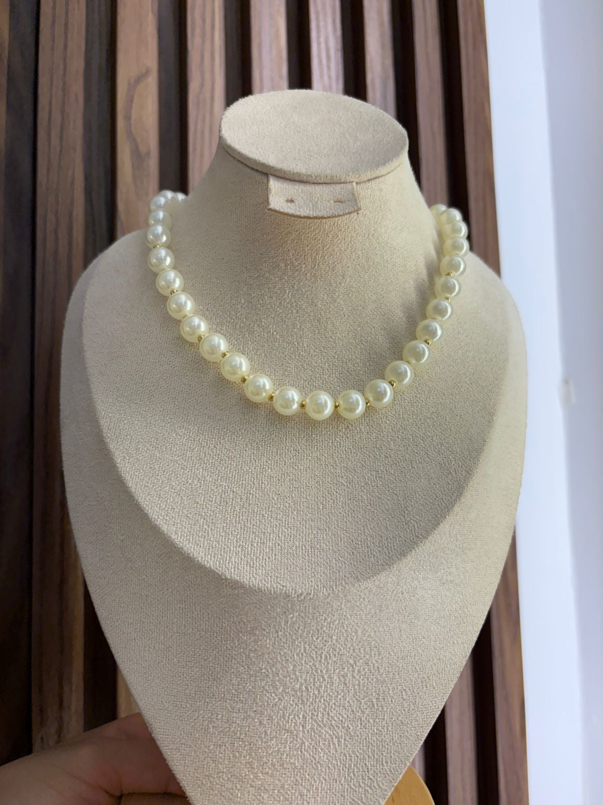 Collar perlas