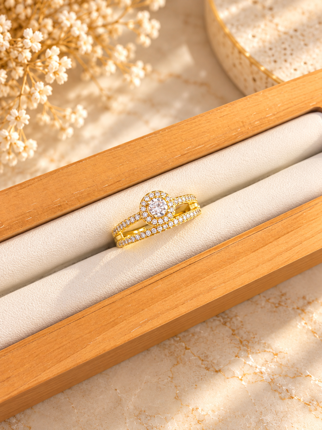 Anillo doble compromiso