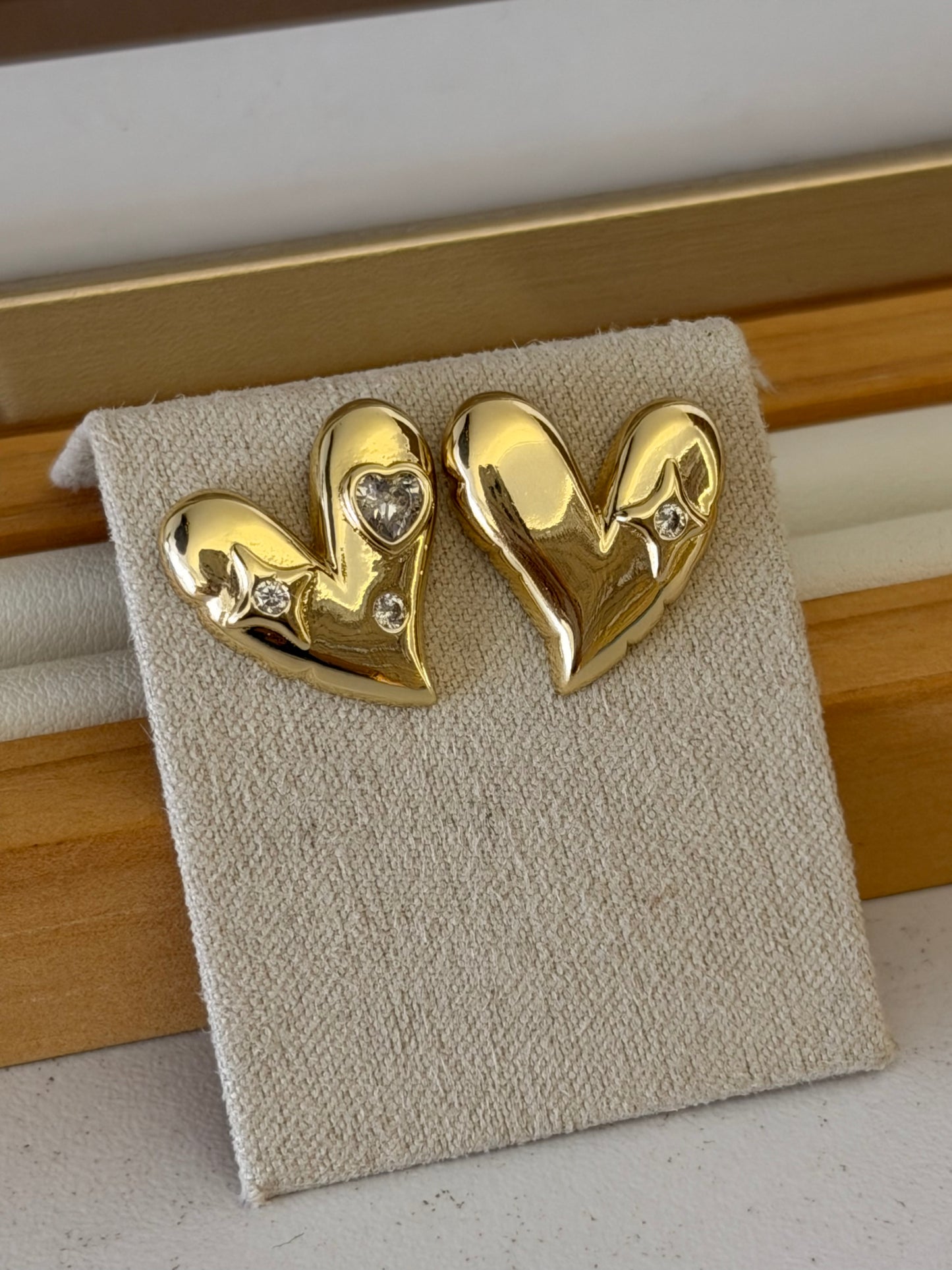Topo corazón 4 diamantes