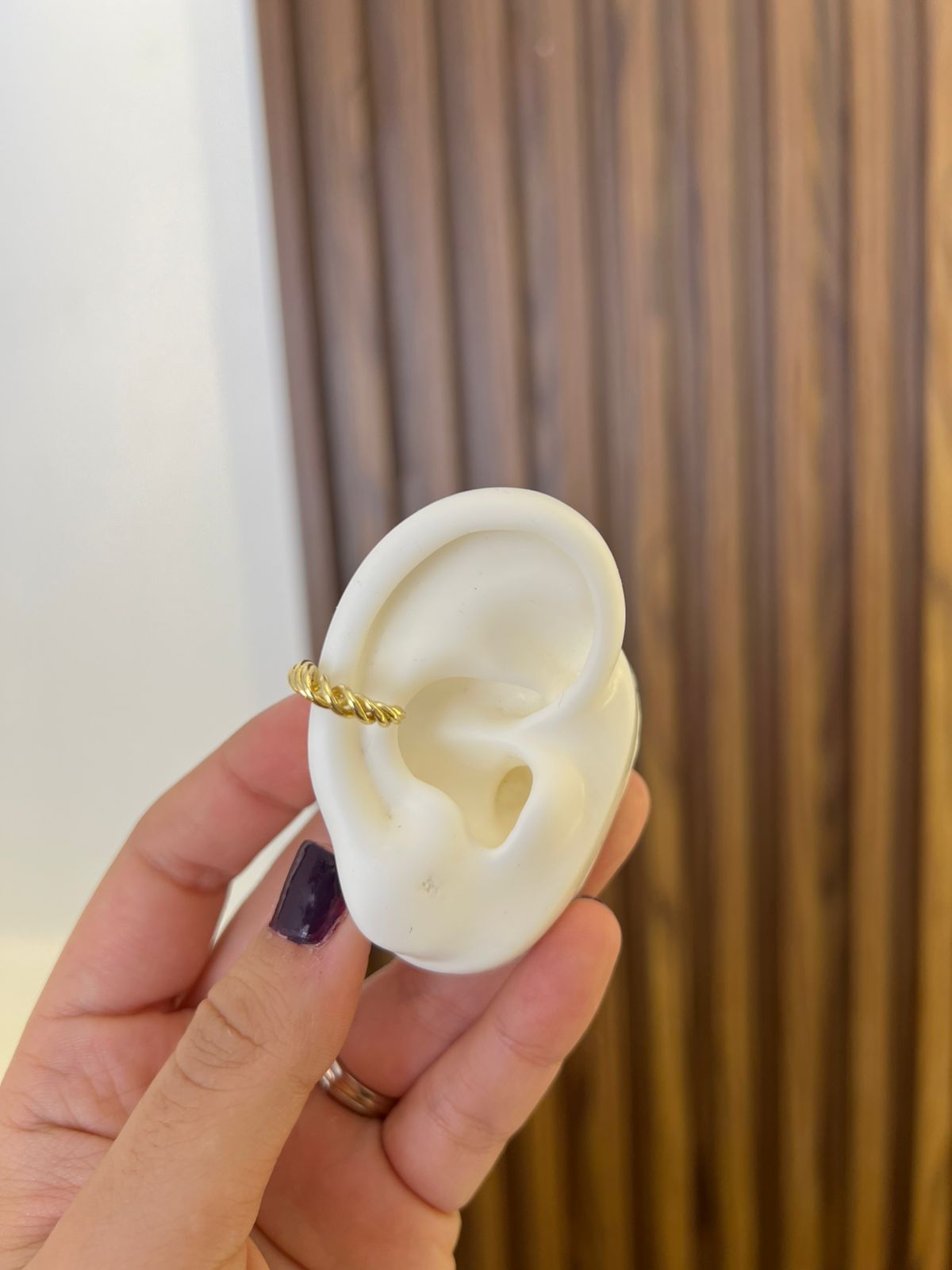 Earcuff Rodio Trenzado