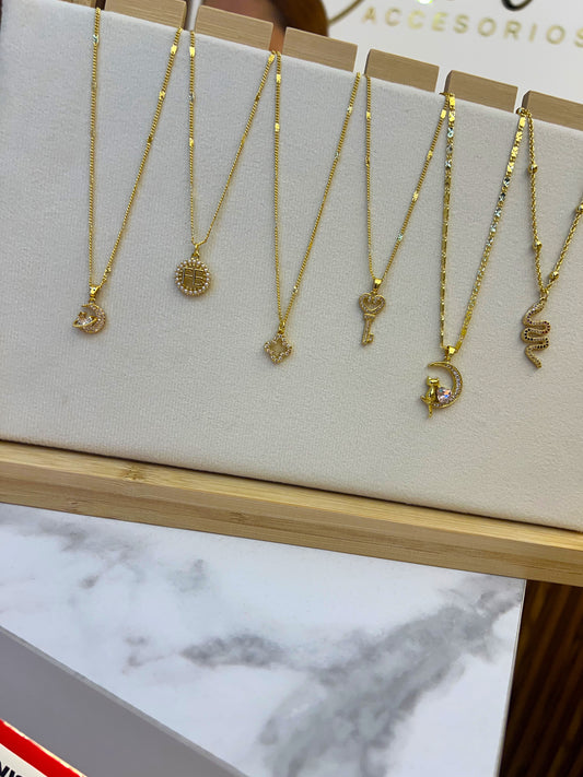 Cadenas rodio ( elige la tuya )