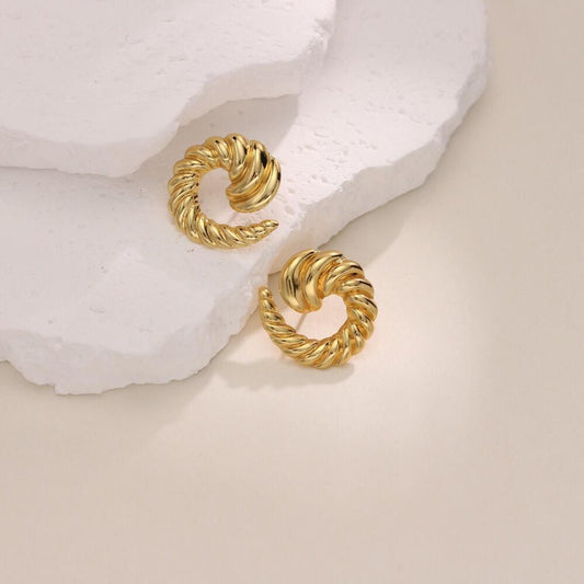 Topo caracol acero