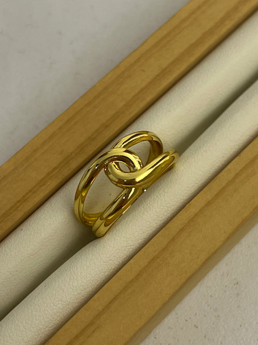 Anillo graduable nudo delgado