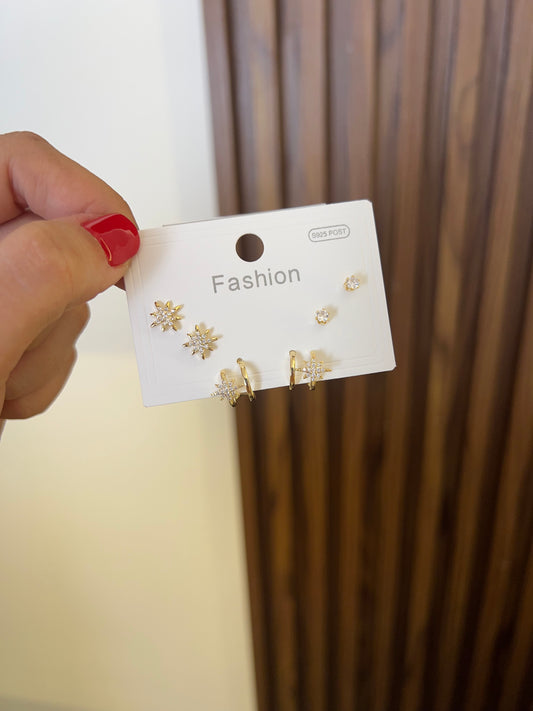 Set x 3 línea estrella