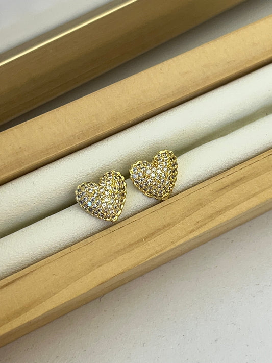 Topo rodio corazón míl circones