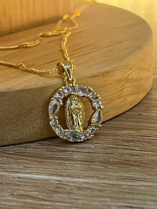 Cadena virgen Cirilo grande
