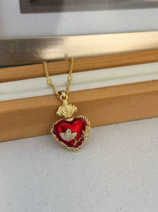 Cadena corazón de Jesús