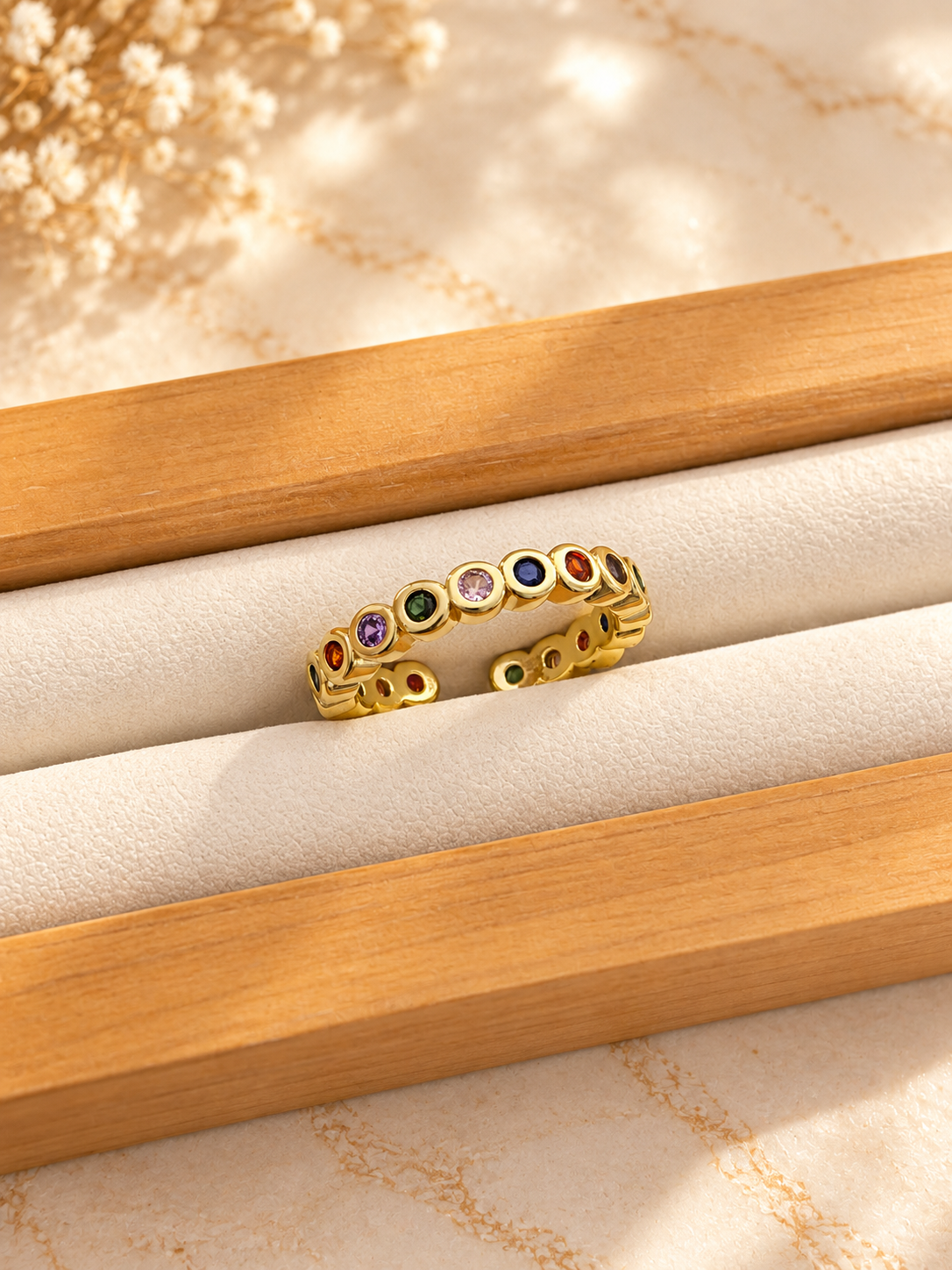 Anillo Refe puntos colores
