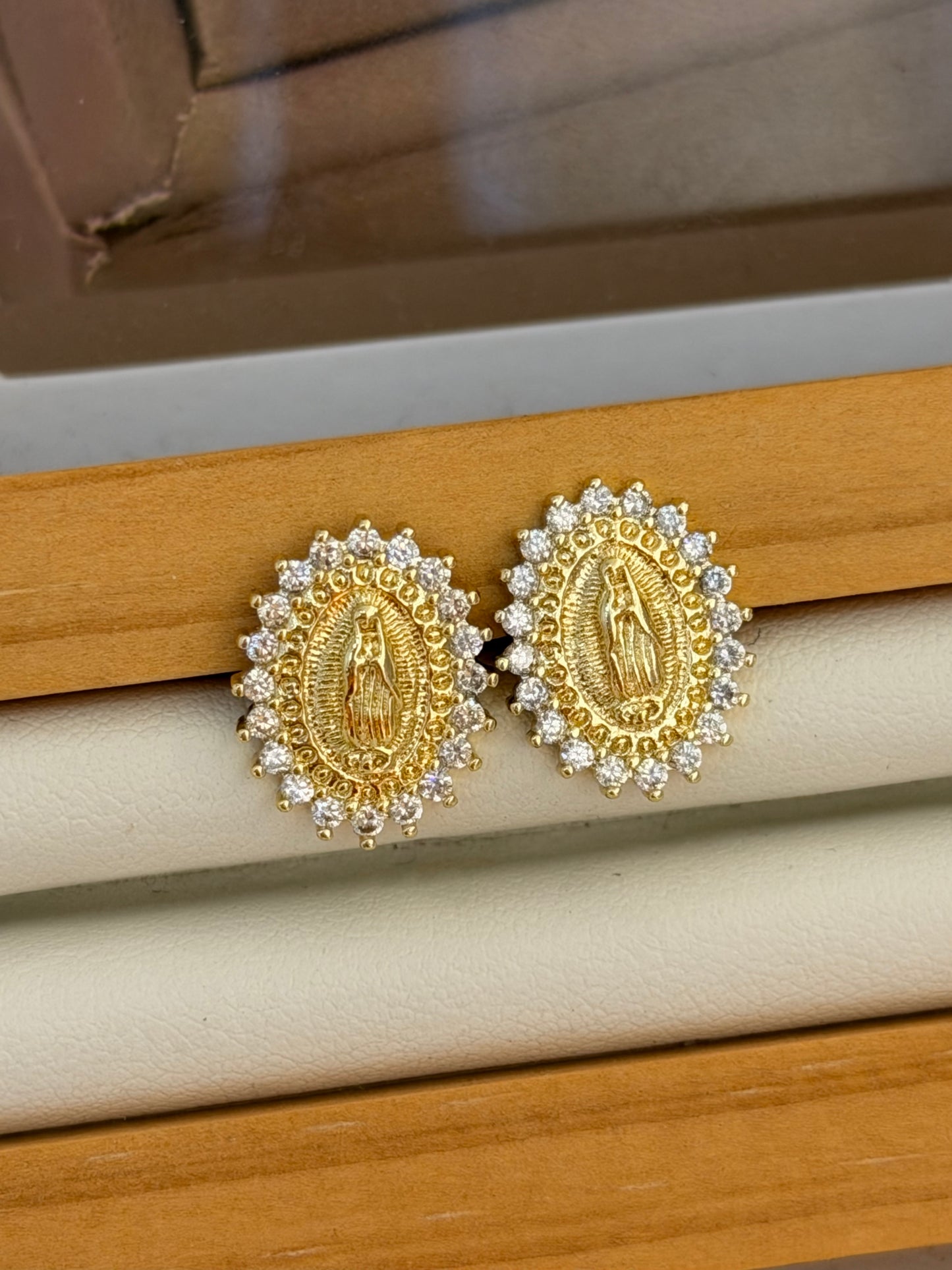 Topo virgen guadalupe brillante