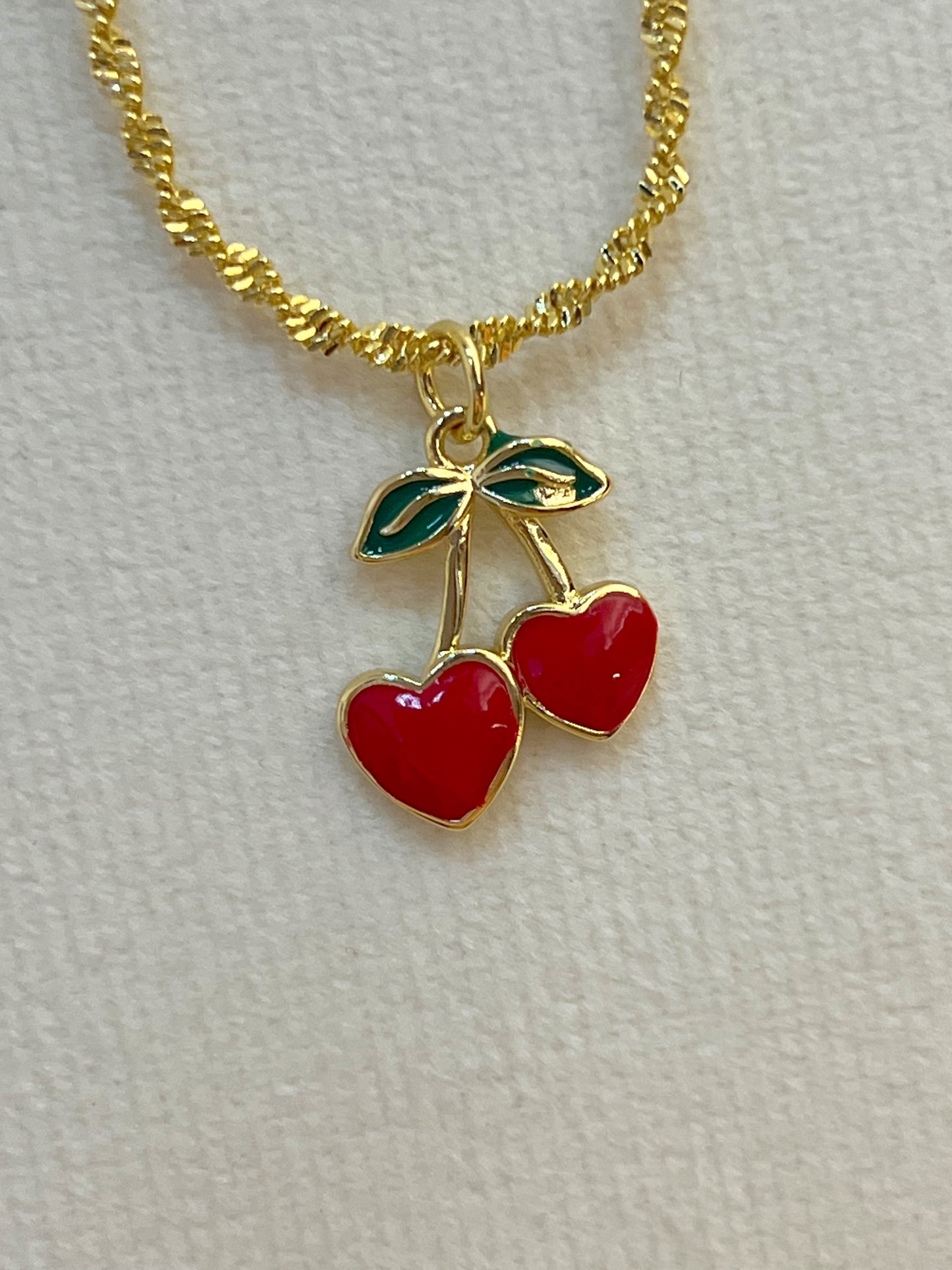 Cadenas rodio cereza (elige la tuya )