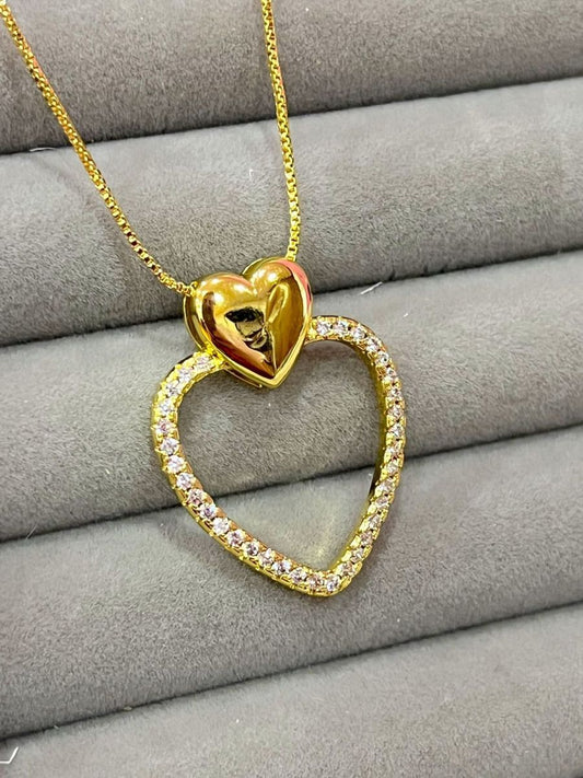 C10078 Cadena corazon grande