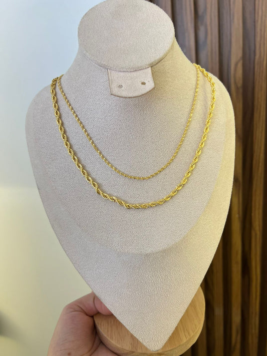 Cadena Rodio Lazo (Elige tu favorito)