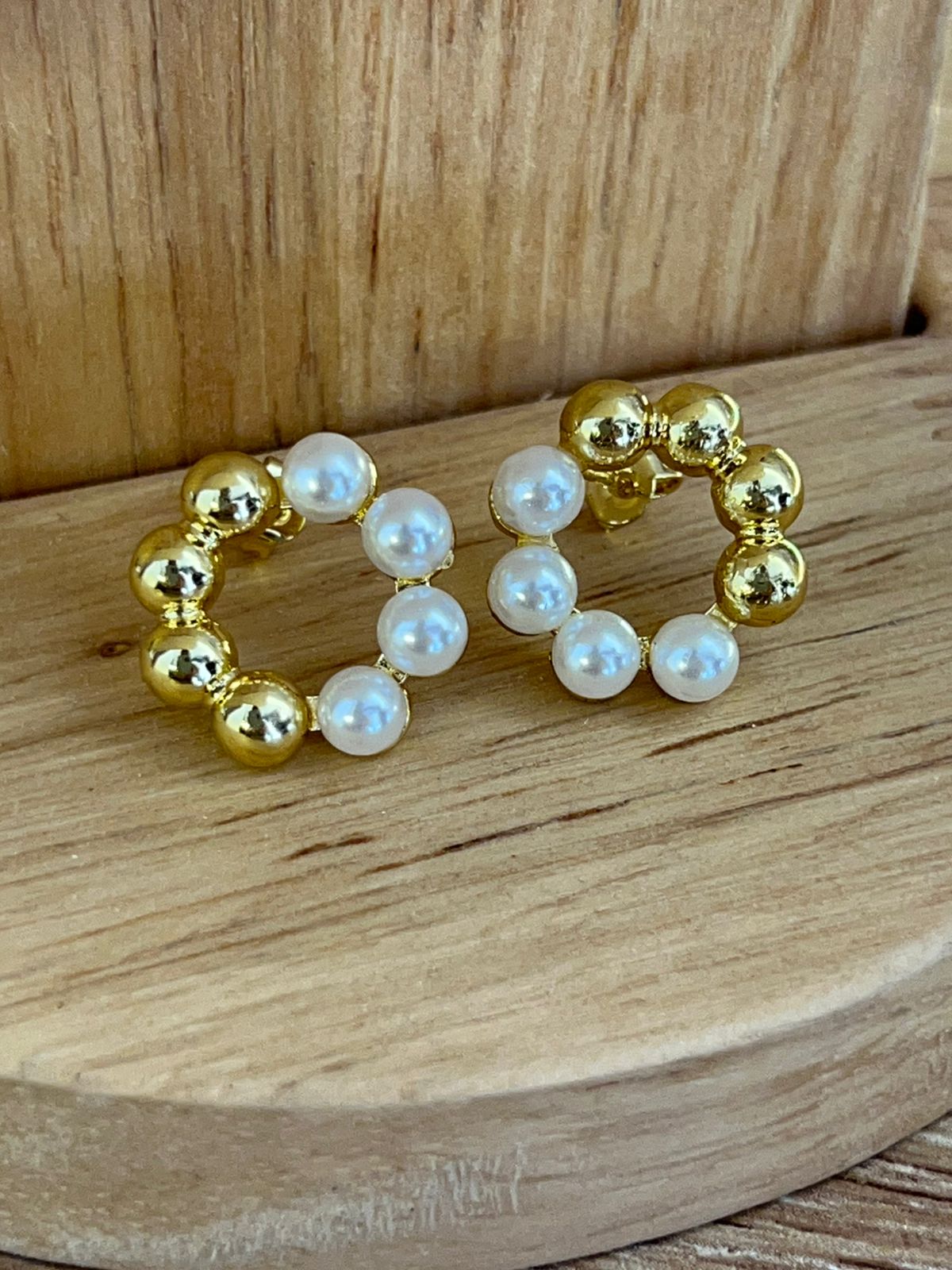 Topos Rodio Balin y Perlas