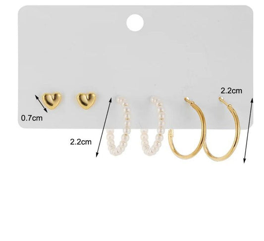 Set arete fantasía AF4589
