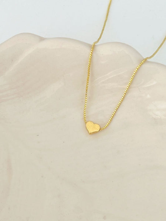Cadena rodio corazon Cadena graduable C9989